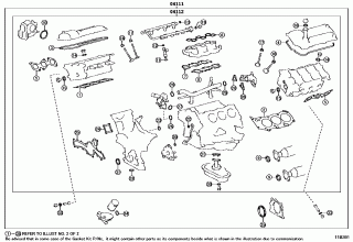 ENGINE OVERHAUL GASKET KIT 1